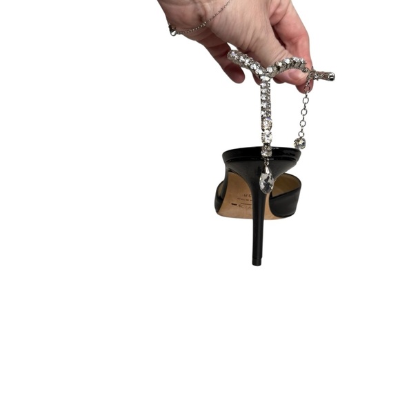 Jimmy Choo Saeda 85 Patent Pumps in Black size 38/8 - Picture 7 of 10